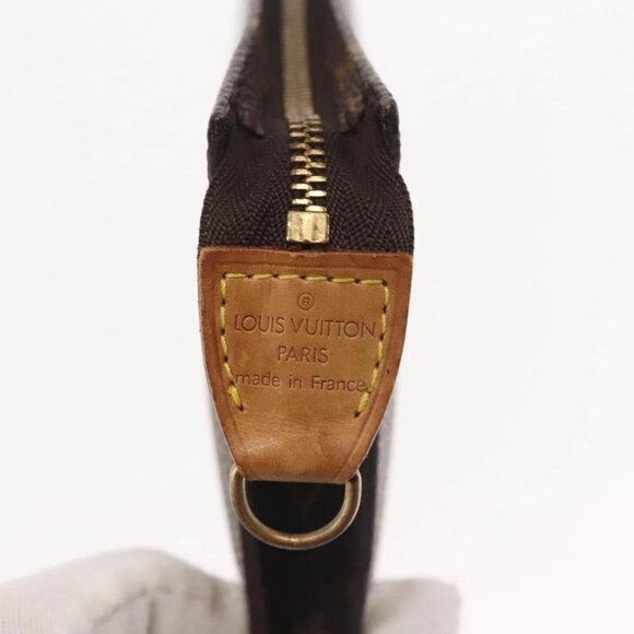 LOUIS VUITTON Monogram Bucket GM Accessory Pouch LV Auth 145528 - Picture 13 of 16